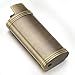 3 Pieces Lighter Case Sleeve Holder Cover Fit for Mini BIC Lighter J5,Bronze + Silver + Goldenthumb 2