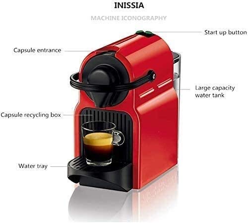 SQQSLZY Kaffeekapsel Maschine Kochen Vollautomatische Energieeinsparung Kleine Mode Exquisite Einzigartiger Efficient… – Bild 4