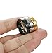 Jstyle Stainless Steel Rings for Men Wedding Ring Cool Simple Band 6 MM 3 Pcs A Set