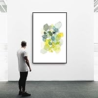 Framed Canvas Wall Art Beautiful Leaves Canvas Prints Home Artwork Decoration for Living Room,Bedroom - 16x24 inches