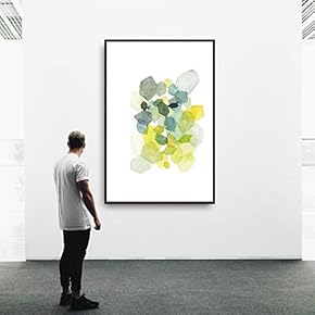 Framed Canvas Wall Art Beautiful Leaves Canvas Prints Home Artwork Decoration for Living Room,Bedroom - 16x24 inches