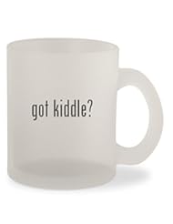 Kitchen: got kiddle? - Frosted 10oz Glass Coffee Cup Mug - Molandra Products