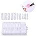 UR SUGAR 1Pc Poly Quick Gel Nail Kit Enhancement Builder Gel Nail Extension Trial Kit Professional Technician French Kit-Including Brush Pen, Slip Solution, Dual Forms for Starter