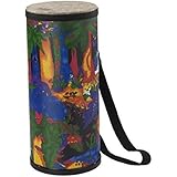 Remo KD-1506-01 Kids Percussion Konga Drum - Fabric Rain Forest, 6"