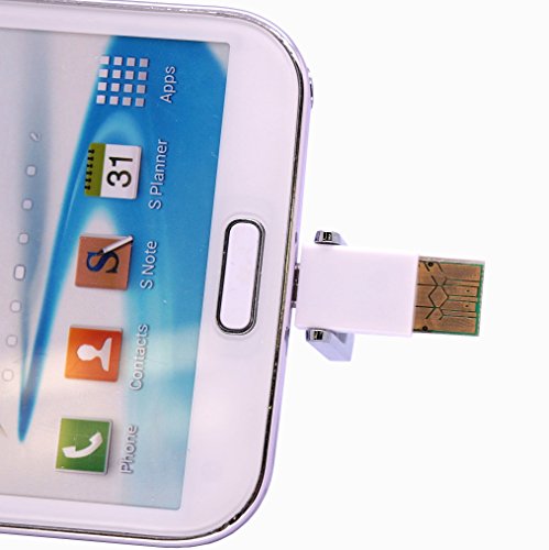 Mini OTG Micro SD TF Card Reader Adapter with USB 2.0 A Male Micro USB B Male Connector for smartphone and tablets PC,Support Android,Windows,Mac iOS