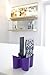 Cozy Remote Control Tidy Remote Holder and TV Remote Organizer (Purple)