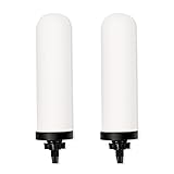 H&G Lifestyles 2 Packs Ceramic Candle Water Filter
