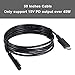 15V Surface Connect to USB-C Cable Works with 45W USB C PD Chargers for Microsoft Surface Pro 6 Pro 5 Pro 4 Pro 3, Surface Book 1 and 2, Surface Laptop 1 and 2