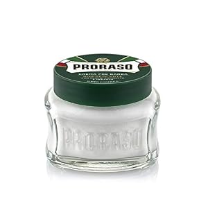 Proraso Pre-Shave Conditioning Cream for Men, Refreshing and Toning with Menthol and Eucalyptus Oil, 3.6 oz