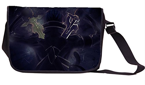 Siawasey Sword Art Online Anime Kirigaya Kirito Messenger Bag Backpack Shoulder Bag