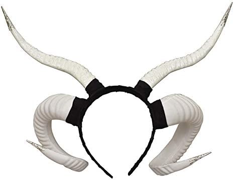 Amazon 悪魔 角 ウィッグ デビル つの カチューシャ 悪魔の角 ヘアバンド 牛の角 仮装 カチューシャ付き F コスプレ 仮装 通販
