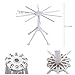 Plastic Collapsible Pasta Rack Drying,Spaghetti Dryer Stand Noodle Drying Holder Hanging Rack