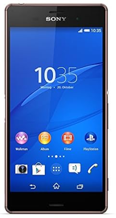 Sony Xperia Z3 Smartphone (13,2 (5,2 Zoll) Touch-Display, 16 GB Speicher, Android 4.4) kupfer