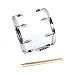 MBAT Student Marching Snare Drum Kids Percussion Kit White with Drumsticks Strap