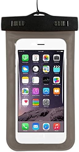 Bagent Waterproof Case, Cellphone Dry Bag Pouch for Apple iPhone 6S, 6, 6S Plus, 5S, 5, Samsung Galaxy S6, Note 5, 4, HTC, LG, Sony, Nokia Lumia, MOTO, Nexus (Black)