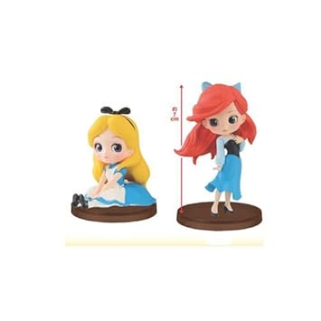 Buy Disney Characters Q Posket Petit Alice Ariel 2 Pack Set Online At Low Prices In India Amazon In