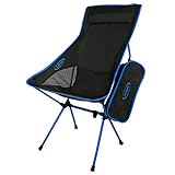 G4Free Lightweight Portable Chair Outdoor Folding Backpacking Camping Lounge Chairs for Sports Picnic Beach Hiking Fishing