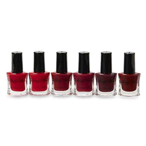 Marilyn Monroe Classic Red 12-Piece Nail Elegance Nail Polish Set (Each Bottle: 0.13 fl oz) with 6 Manicure Tools in a Gift Box by Tri-Coastal Design - Thumbnail 2