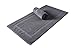SALBAKOS 100% Turkish Cotton Bath Mat Set 2-Piece - 20x34 inch, Premium Quality Hotel & Spa Collection, Soft, Absorbent, Long Lasting, Durable Bathroom Rugs (Gray, 2 Bath Mats)