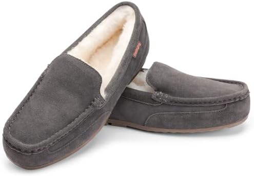 New Vineyard Vines Mens 12M Green Suede Leather Shearling Lined Moc Slippers Vineyard Vines | Shoes | Vineyard Vines Classic Suede  main image 4