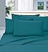 Elegant Comfort Luxurious Bed Sheets Set on Amazon 1500 Premier Wrinkle,Fade and Stain Resistant 4-Piece Bed Sheet Set, Deep Pocket, Queen Turquoise