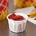 White Treated Paper Souffle Portion Cups for Measuring, Medicine, Samples, Jello Shots Pack of 250 (0.75 oz, 250)