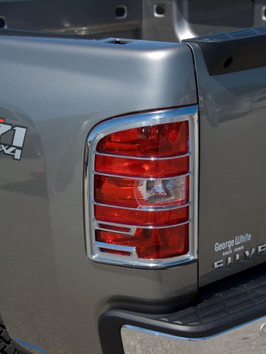 Putco 400890 Chrome Tail Light Cover for Select Chevrolet Models