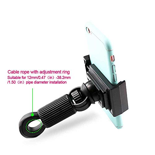 Umiwe Bike Phone Mount Bicycle Holder,Universal Cell Phone Holder for Bicycle Handlebars Compatible iPhone 8Plus/8/7Plus/7/6S,Galaxy S9/S9,S8 /S8/S7/S6 and Other Devices - Thumbnail 5