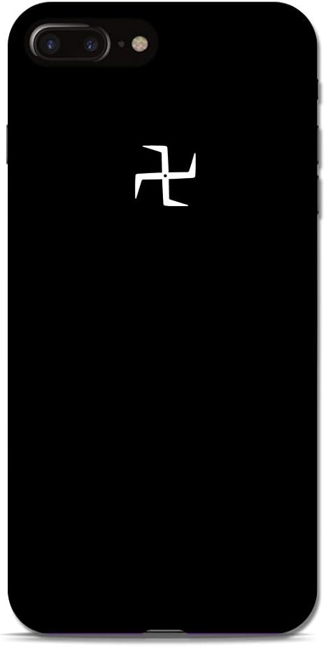 Amazon Co Jp Iphone8plus ケース ハード マット カバー 薄 手裏剣 マンジ シルエット シンプル イラスト Mhb02 03 家電 カメラ