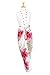 1 World Sarongs Womens Hawaiian Swimsuit Cover-Up Sarong in Pink/Green/White