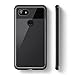 Caseology Skyfall for Google Pixel 2 XL Case (2017) - Clear Back & Slim Fit - Black
