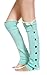 Zeagoo® Women Lace Trim Legging Socks Crochet Knitted Boot Cover Leg Warmers Stocking