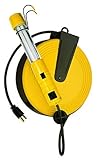 Bayco SL-825 13-Watt Fluorescent Work Light with 40-Feet Cord Reel