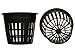 Cz Garden Supply 100 Pack - 3 inch Round Heavy Duty Net Cups Pots Wide Lip Design - Orchids • Aquaponics • Aquaculture • Hydroponics • Wide Mouth Mason Jars • Slotted Mesh + Free Micro Sprayers