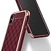 Caseology Parallax for iPhone Xs Case (2018) / iPhone X Case (2017) - Award Winning Design - Burgundy
