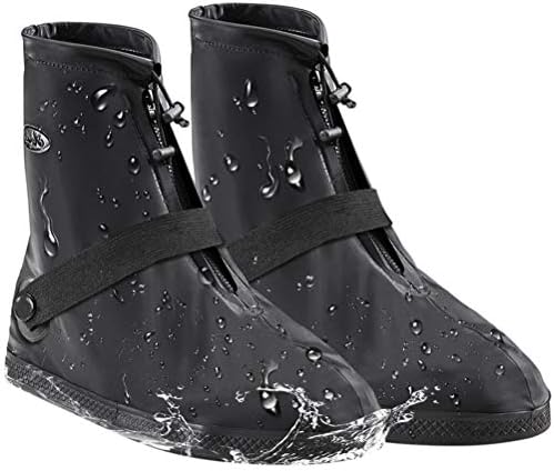 AMZQJD Waterproof Rain Shoes Boots Covers for Women Men
