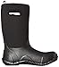 ROPER Kids Boys Barnyard Pull On Casual Boots Mid Calf - Black