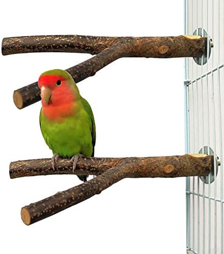 wooden perches for bird cages