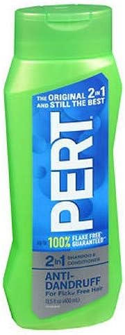 Pert Dandruff Away 1 Shampoo Conditioner Medium Conditioning Normal Hair 13.5FZ (Pack of 12)