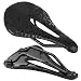 Alomejor Road Bike Saddle Cushion Hollow Comfortable Bicycle Seat Breathable Mountain Bike Seat Mat for Cycling(143mm-black)thumb 3