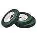 eBoot 3 Pack Florist Stem Tape 1/2 Inch x 90 Feet (Dark Green)