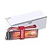 Floureon 11.1V 4500mAh High Power 3S 30C Lipo Battery with Dean-Style T Connector for RC Helicopter Hobby Drone and FPV (5.59x1.89x0.94 Inch)