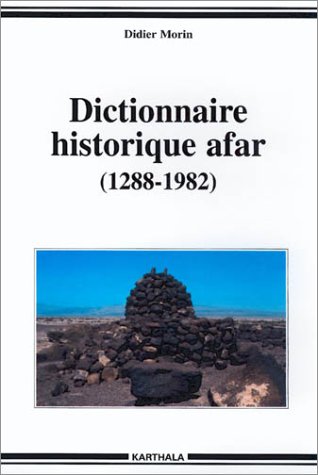 Dictionnaire historique afar