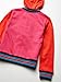 JoJo Siwa girls Big Bow Zip Up Athletic Hoodie Hooded Sweatshirt, Red/Hot Pink, 8 10 US
