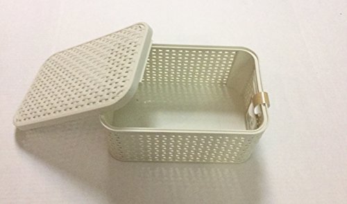 Curver Style Storage Box Small 11.5 x 7.8 x 5.6 inch with Lid. Made in the EU