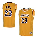 Outerstuff Youth 8-20 Los Angeles Lakers #23 LeBron James Kids Jersey