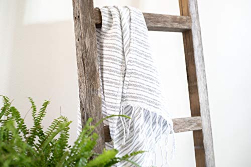 image for BarnwoodUSA Rustic Farmhouse Decorative Ladder - Our 6 ft Ladder can b