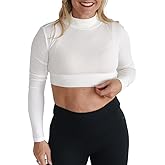 Women Tank Top Turtleneck Layering HALFTEE Crop Tee Undershirt for Women & Teens XS-3X