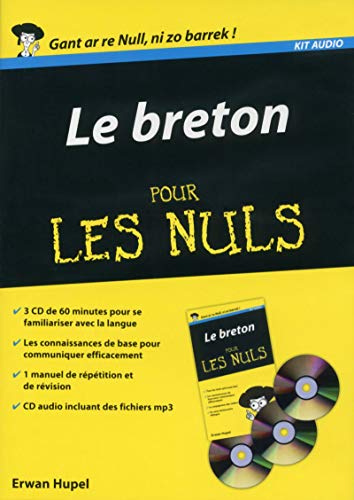 Le breton pour les nuls (3CD audio) by Erwan Hupel