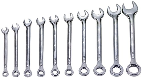 Armstrong 52-600 10 Piece Midget Metric Combination Wrench Set